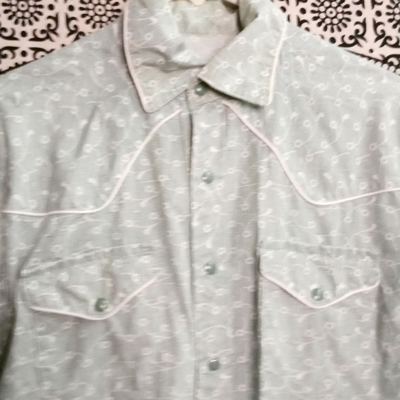 Men's vintage western shirt large - Picture 10 of 10